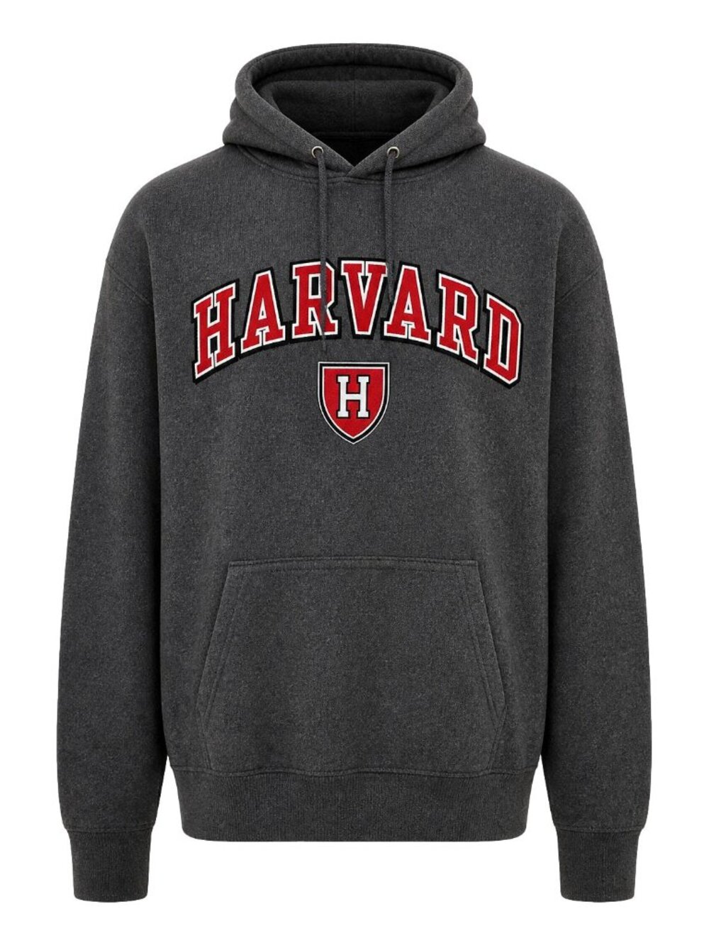 Vintage Champion Harvard University Hoodie Men’s XL Gray Collegiate Eco Fleece